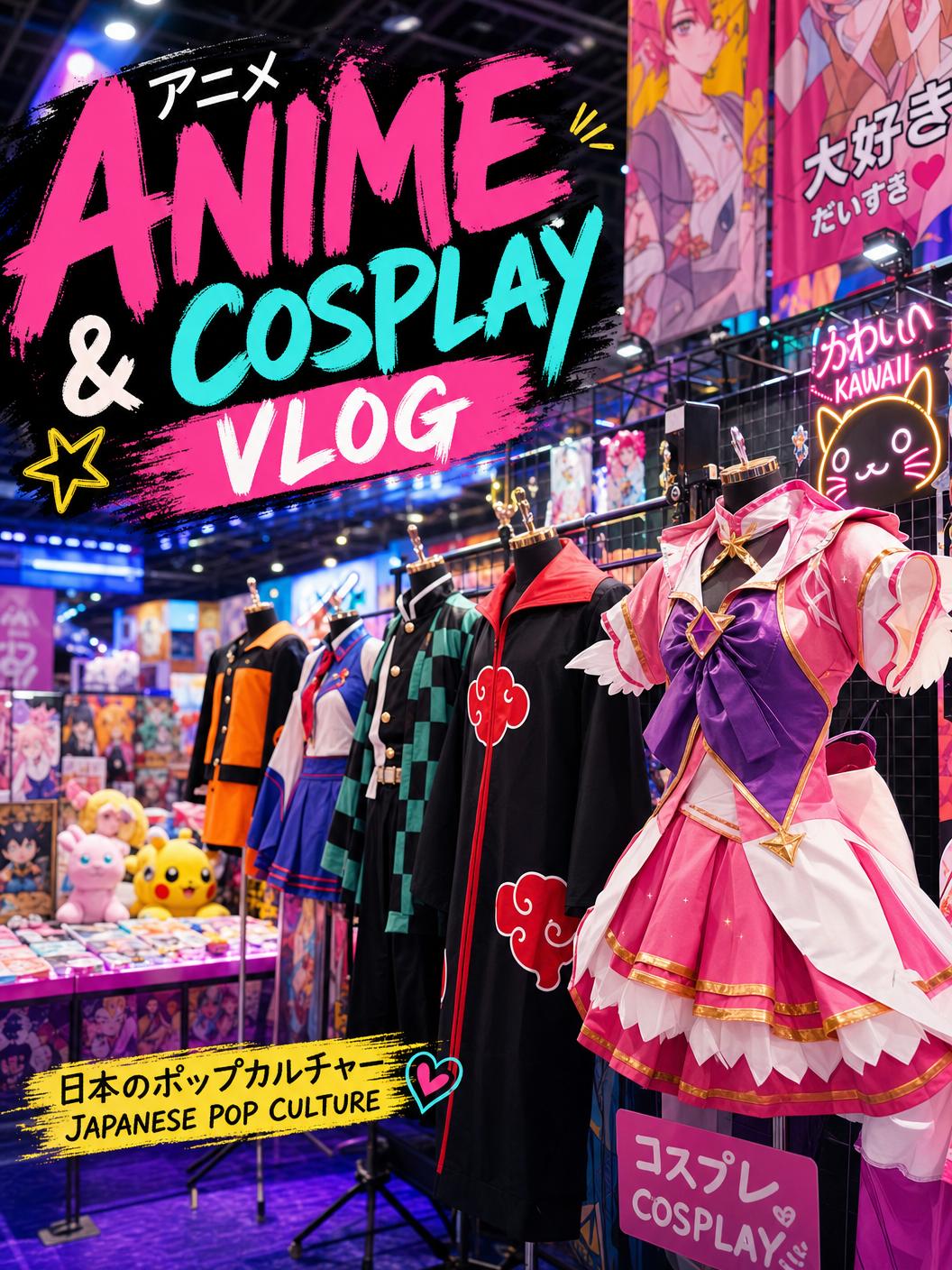 溏心vlog - 动漫Cosplay视频展示：二次元文化的魅力与创意